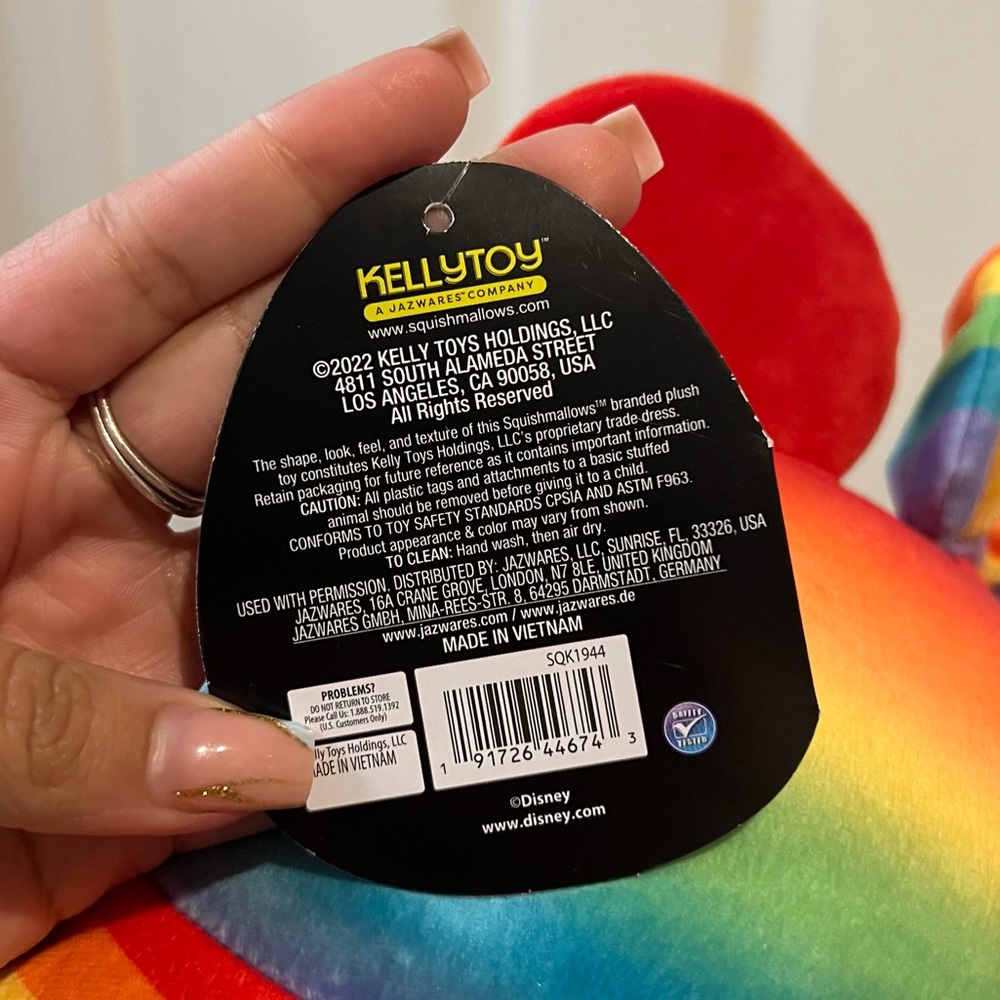 πβ Squishmallow - Disney x Pride Collection - 8β Minnie - Picture 4 of 5